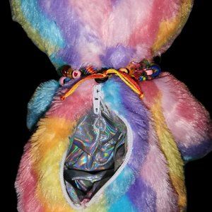 Teddy Bear Rainbow Backpack